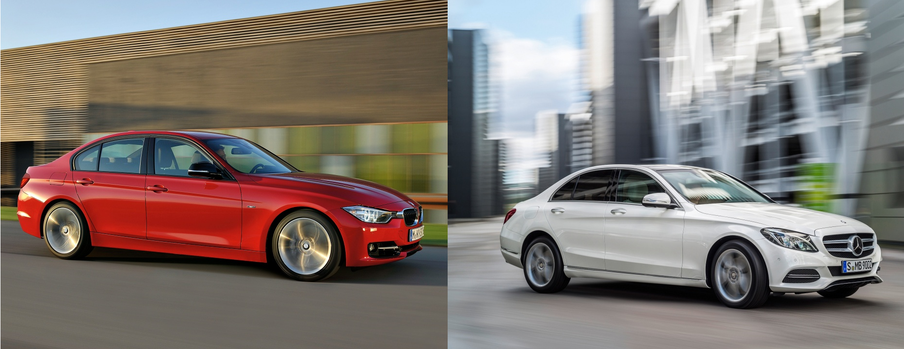 BMW 3Series vs MercedesBenz Cclass Autospot.ru