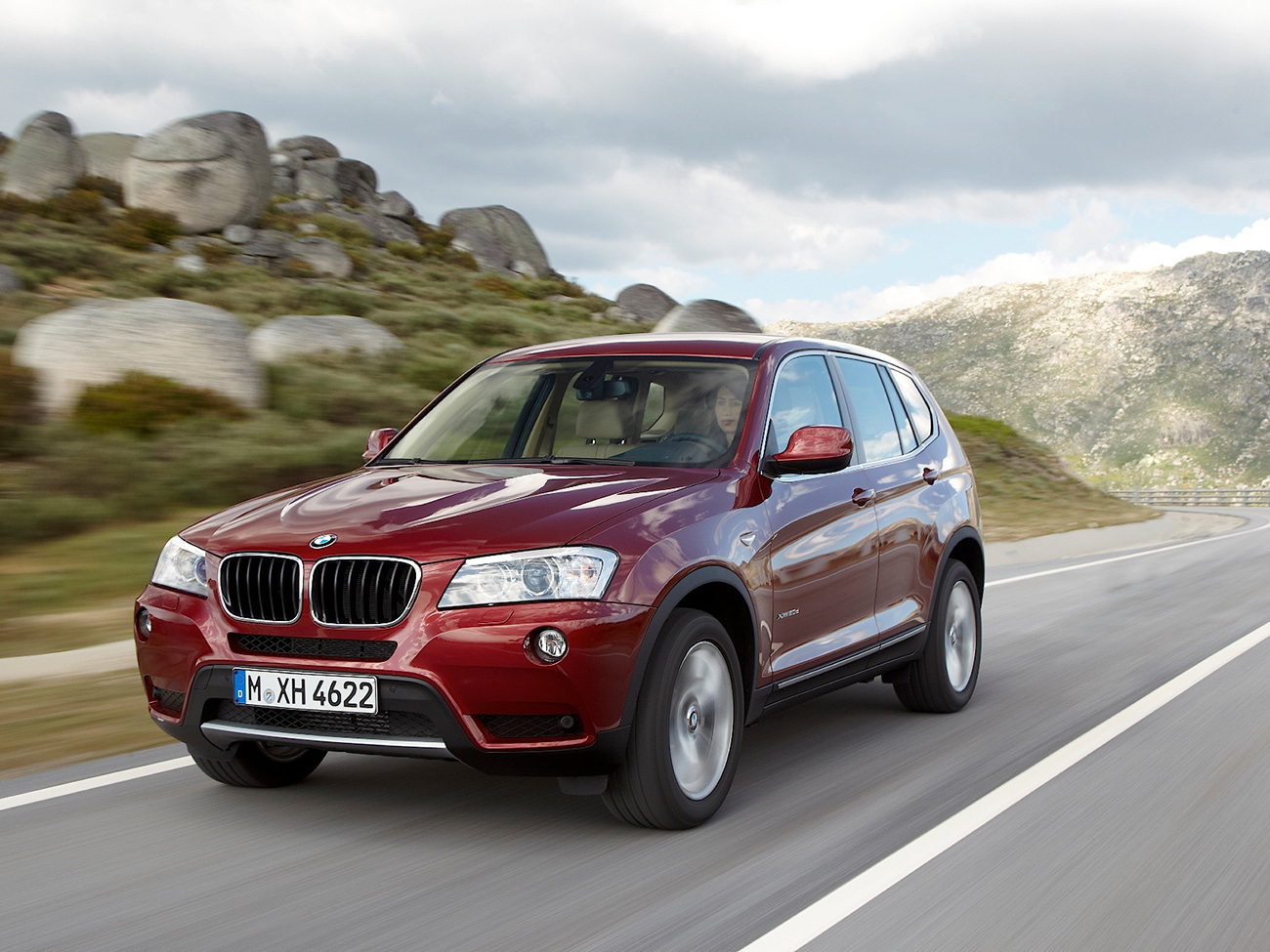 Bmw x3 расположение win