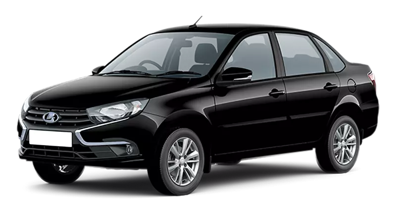 LADA Granta седан I Рестайлинг, Черный "Пантера", 1003000 рублей, вид 2