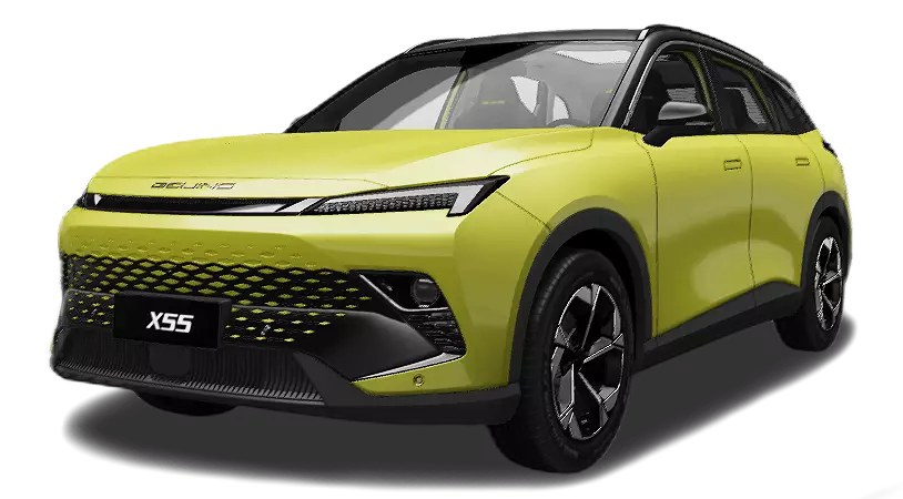 BAIC X55 I, Жёлтый, 1959000 рублей, вид 2