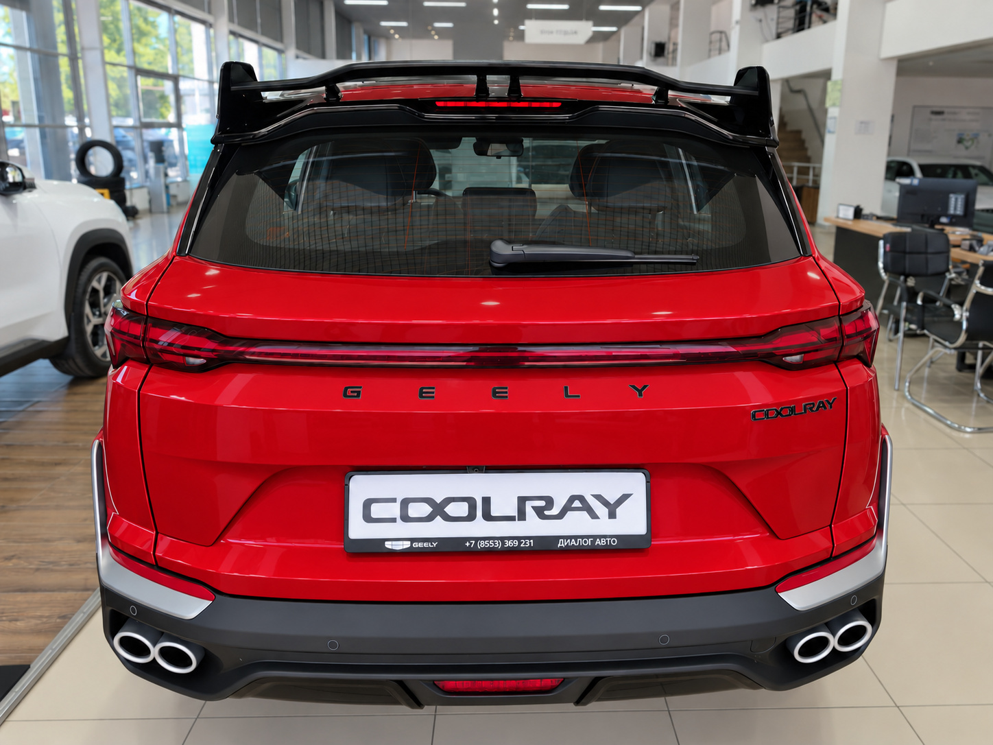 Geely Coolray I Рестайлинг 2, Bright Vermilion / Красный, 2759990 рублей, вид 6