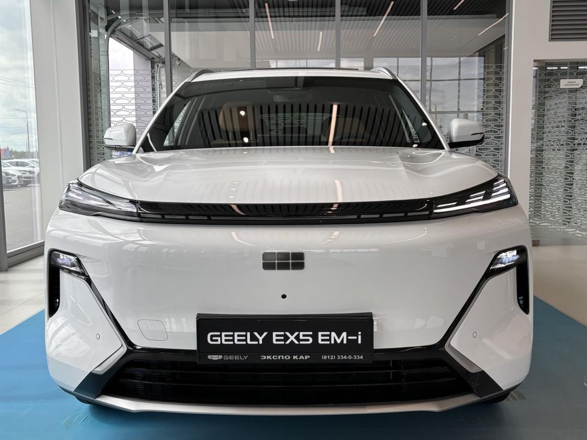 Geely EX5 EM-i I, Crystal White / Белый, 3094990 рублей, вид 4