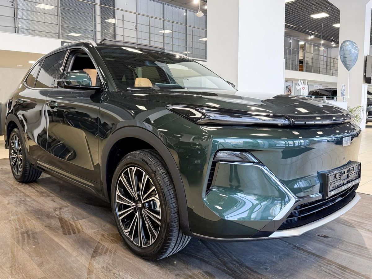Geely EX5 EM-i I, Jungle Green / Зеленый металлик, 3094990 рублей, вид 3
