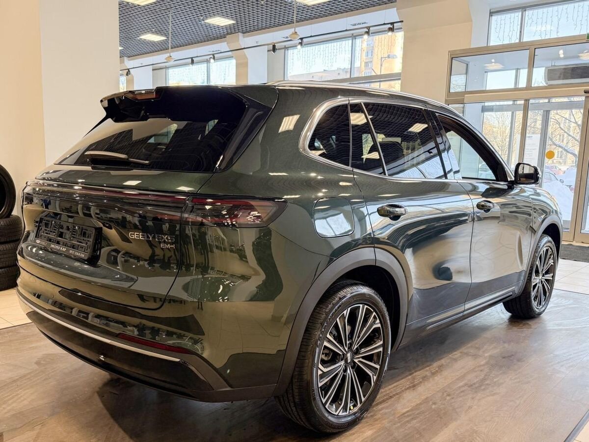 Geely EX5 EM-i I, Jungle Green / Зеленый металлик, 3094990 рублей, вид 4