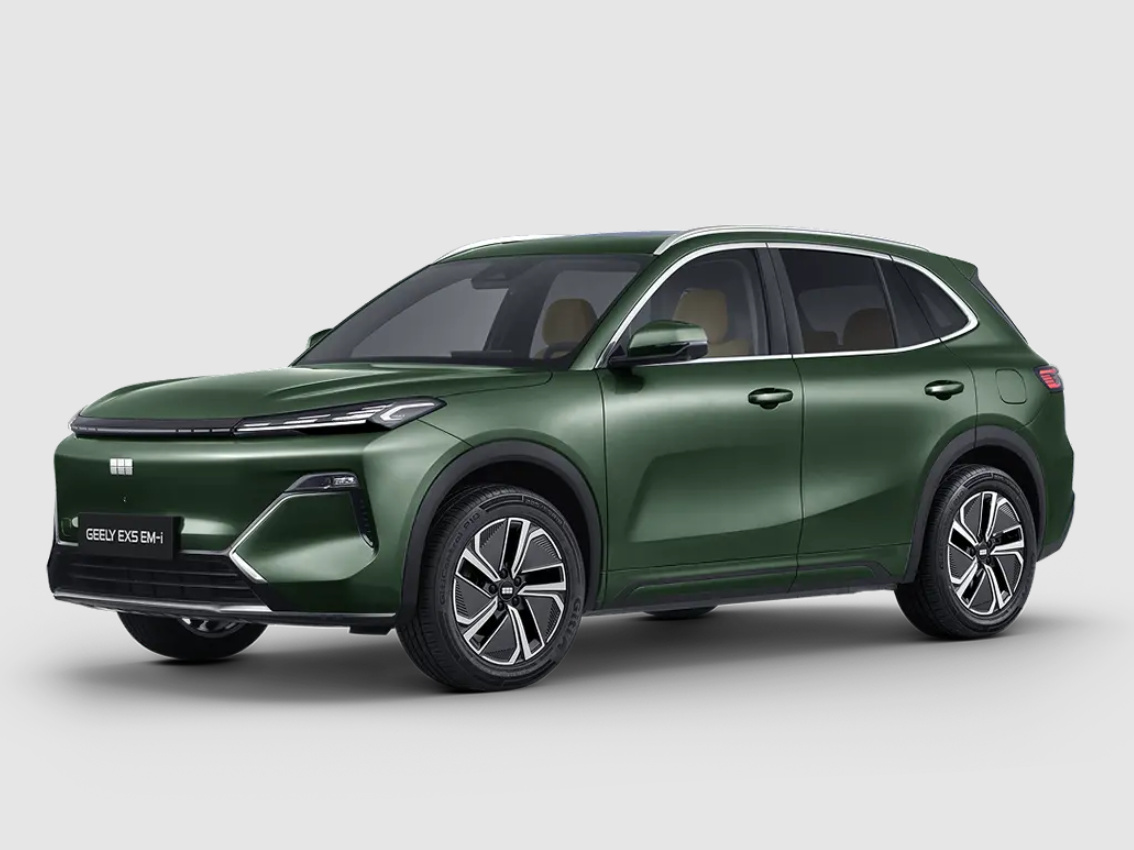 Geely EX5 EM-i I, Jungle Green / Зеленый металлик, 2664990 рублей, вид 3