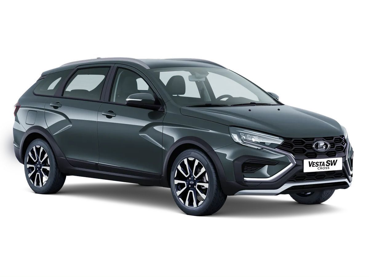 LADA Vesta SW Cross I Рестайлинг (NG), Серый "Тайфун", 1532400 рублей, вид 4