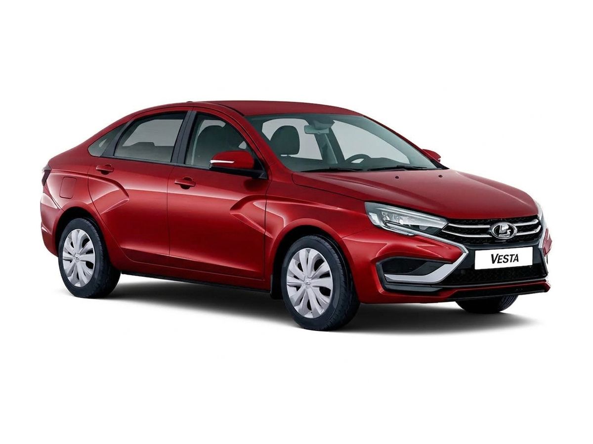 LADA Vesta I Рестайлинг (NG), Бордовый "Фламенко" металлик, 1675000 рублей, вид 3