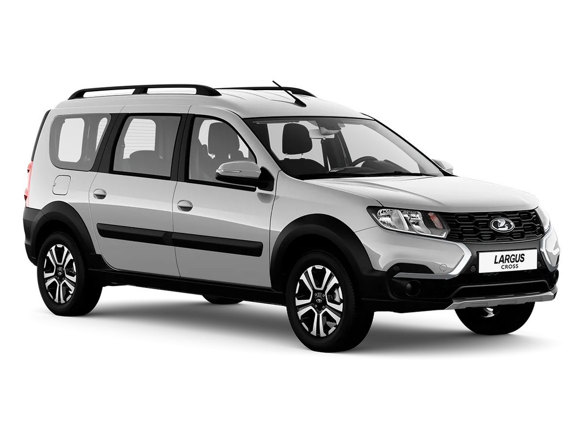 LADA Largus Cross I Рестайлинг, Серебристый "Платина" металлик, 1447264 рублей, вид 4