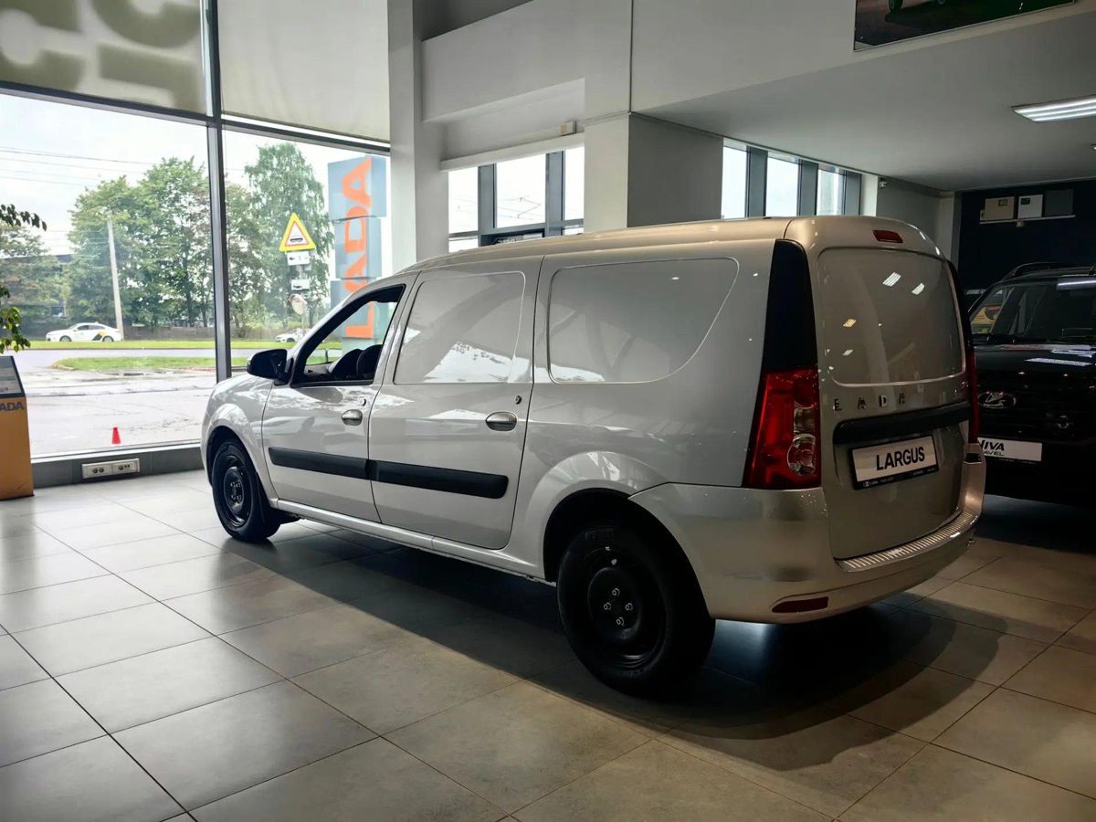 LADA Largus фургон I Рестайлинг, Серебристый "Платина" металлик, 1188238 рублей, вид 5
