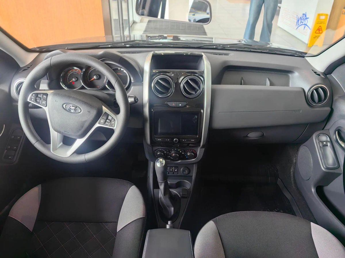 LADA Largus Cross I Рестайлинг, Серебристо-темно-серый "Борнео" металлик, 1382604 рублей, вид 7