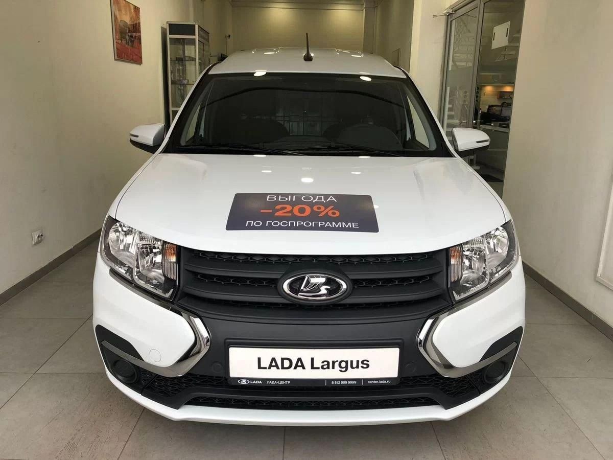 LADA Largus фургон I Рестайлинг, Белый "Ледниковый", 1138342 рублей, вид 4