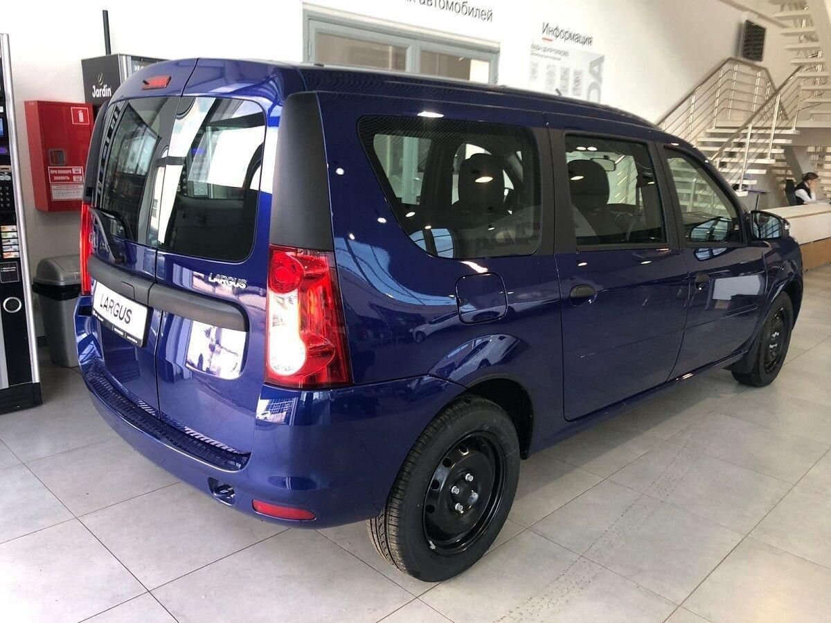 LADA Largus I Рестайлинг, Синий "Капитан" металлик, 1145470 рублей, вид 4