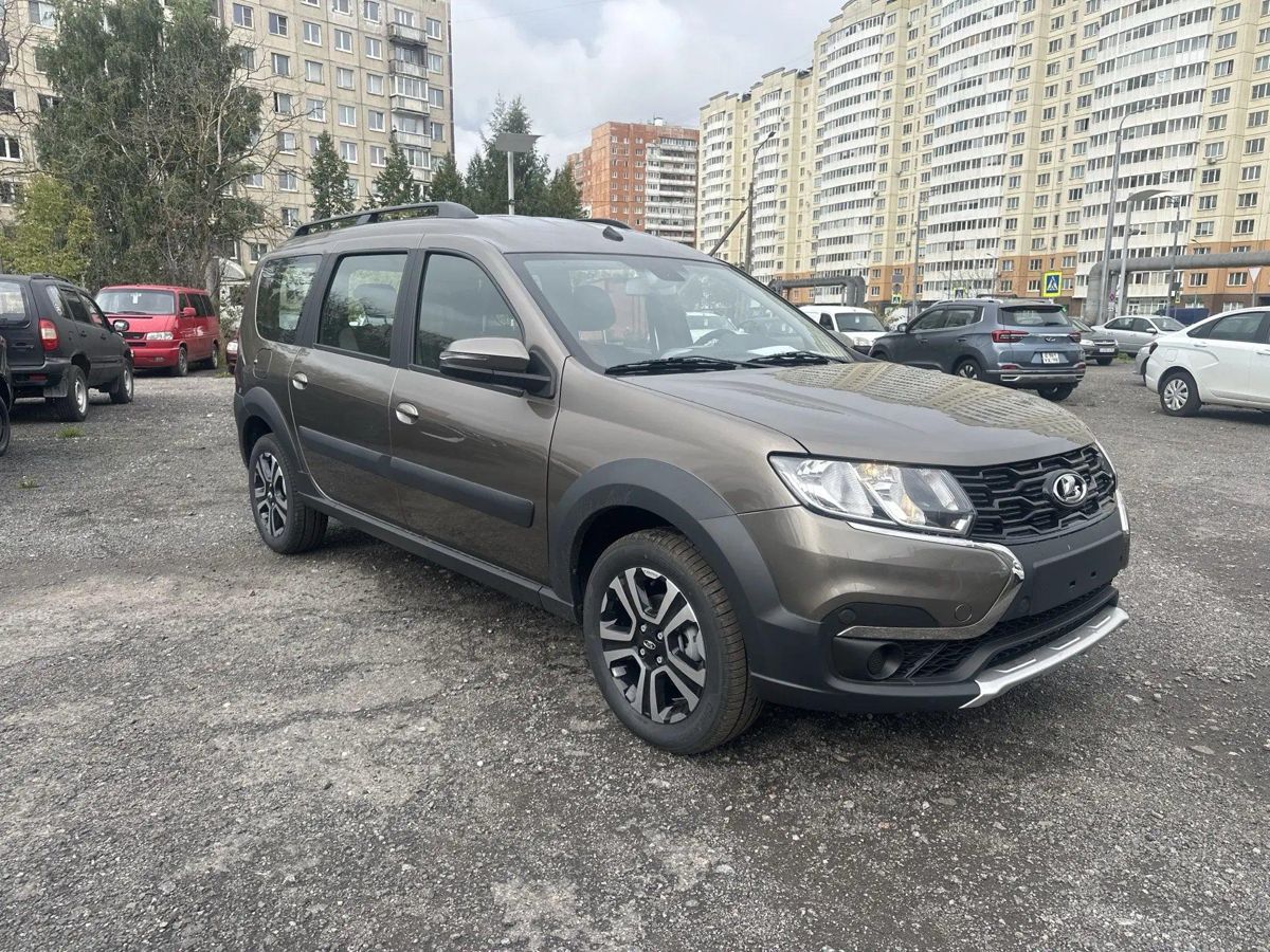 LADA Largus Cross I Рестайлинг, Золотисто-коричневый "Кориандр" металлик, 1455538 рублей, вид 7