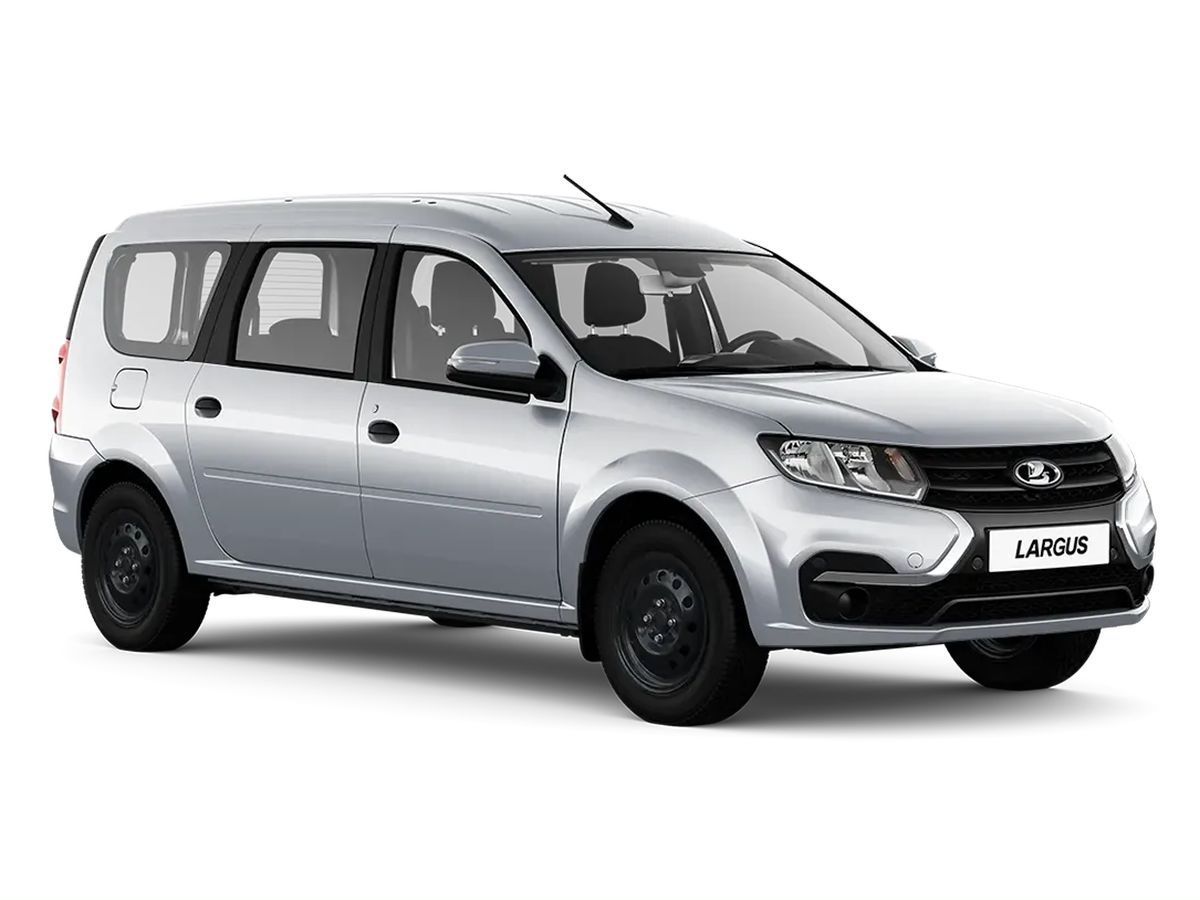 LADA Largus I Рестайлинг, Серебристый "Платина" металлик, 1115600 рублей, вид 4