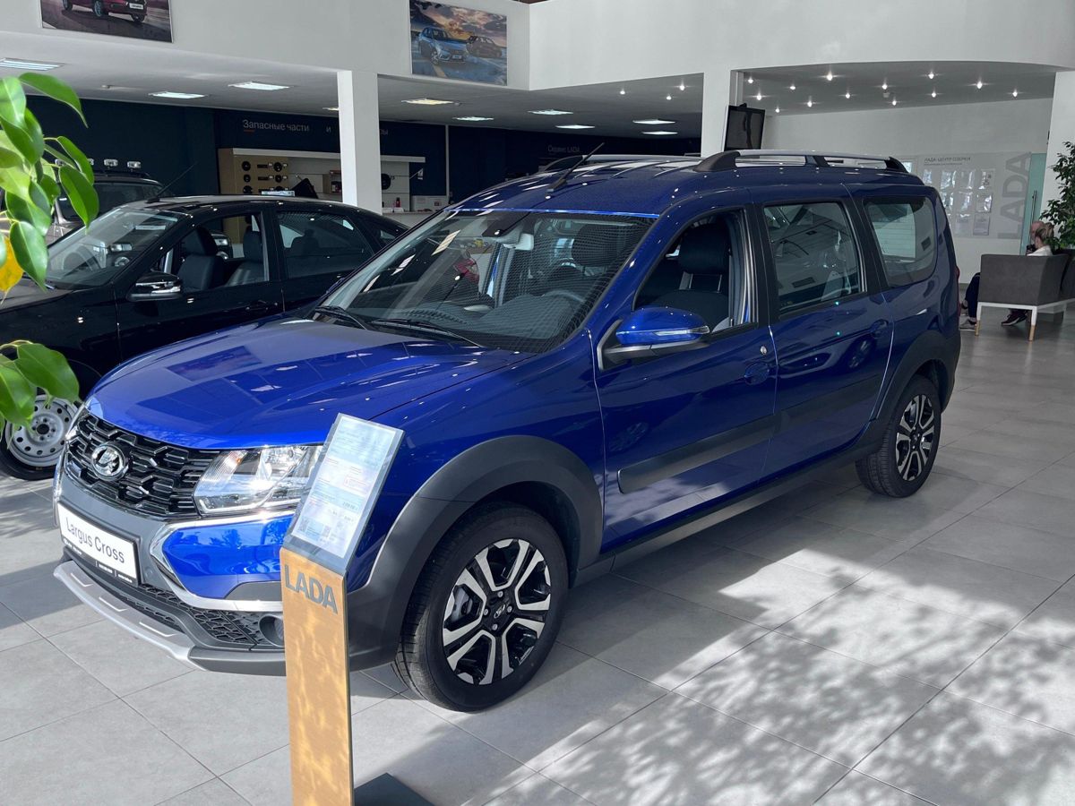 LADA Largus Cross I Рестайлинг, Синий "Капитан" металлик, 1437718 рублей, вид 5