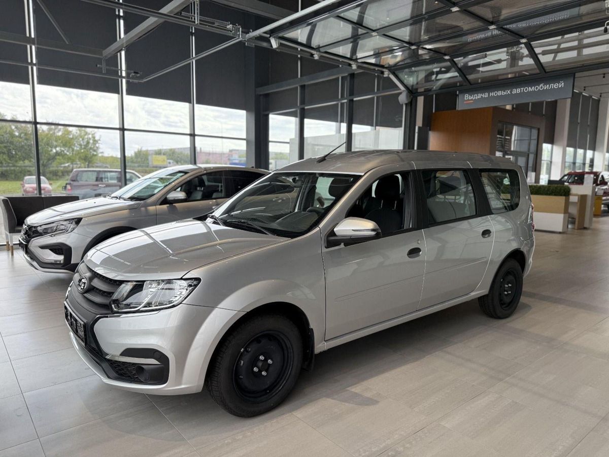 LADA Largus I Рестайлинг, Серебристый "Платина" металлик, 1145470 рублей, вид 3