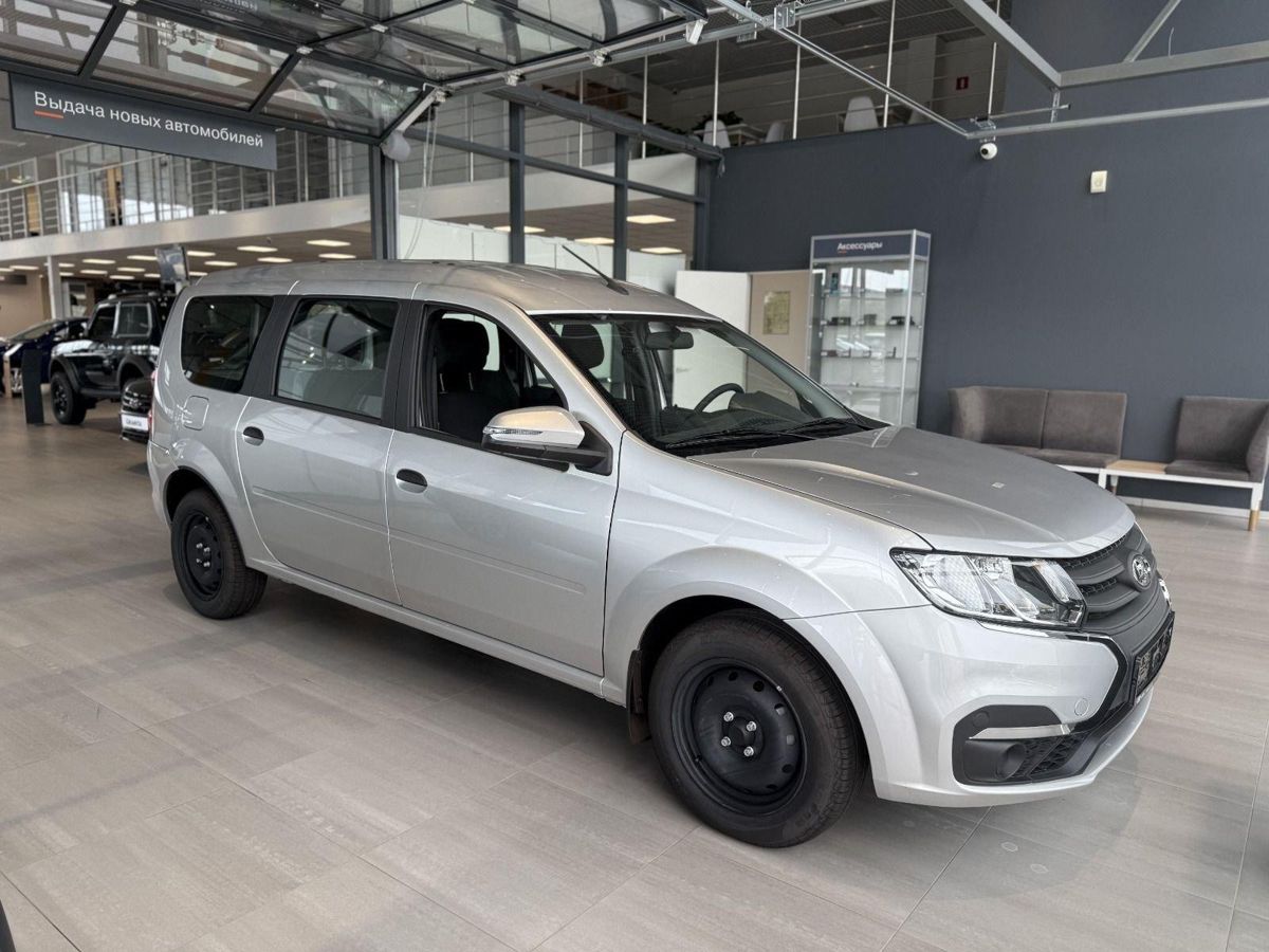 LADA Largus I Рестайлинг, Серебристый "Платина" металлик, 1145470 рублей, вид 4