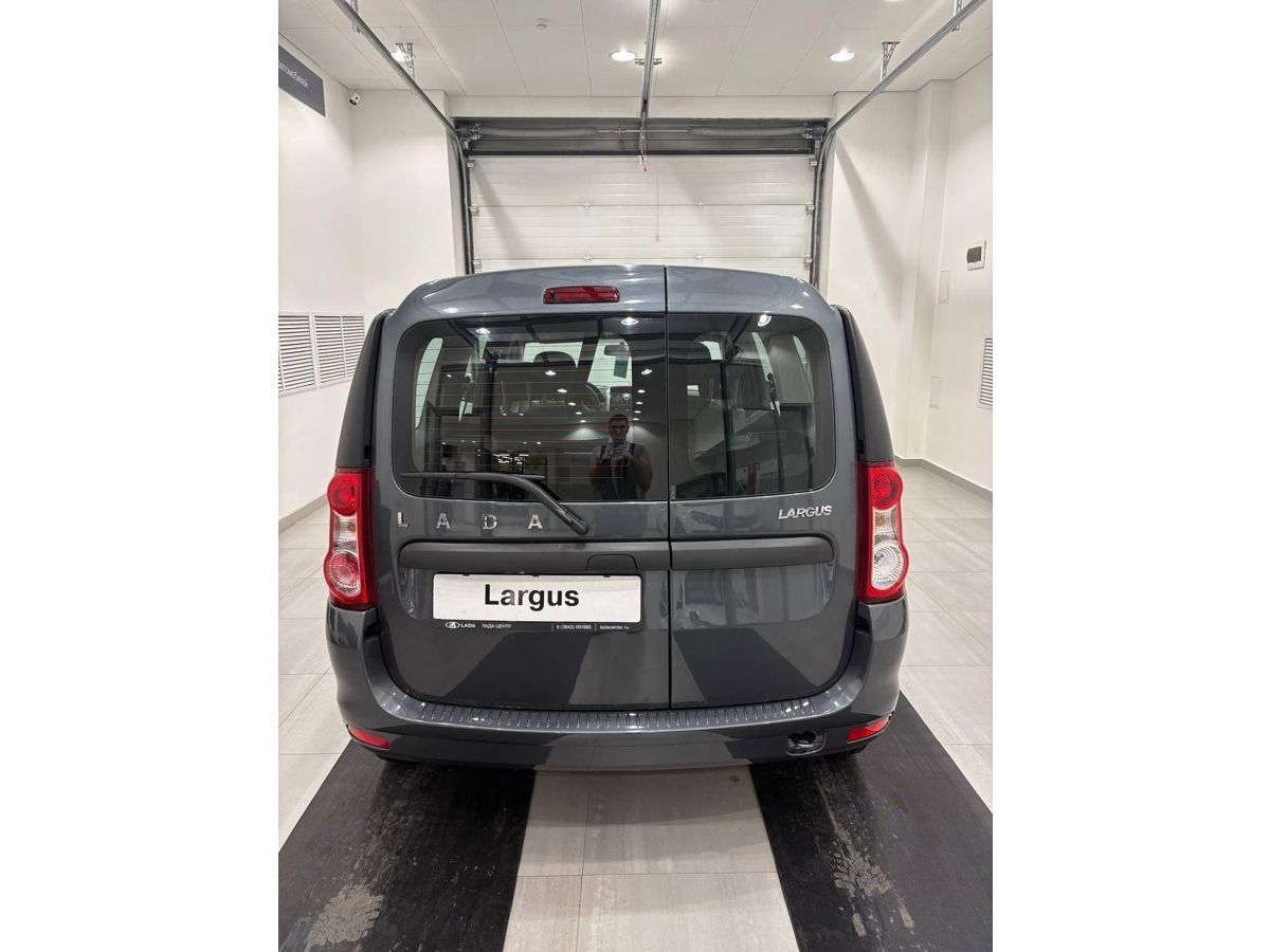 LADA Largus I Рестайлинг, Серебристо-темно-серый "Борнео" металлик, 1181110 рублей, вид 7