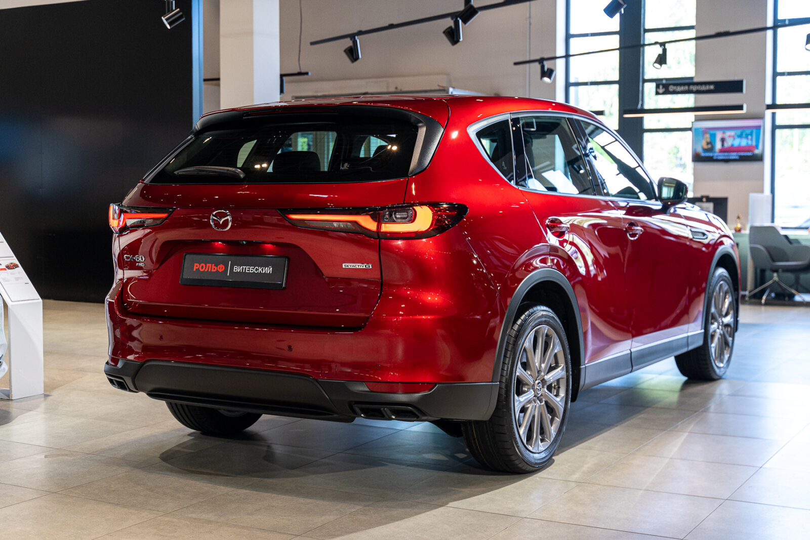 Mazda CX-60 I, Soul Red Crystal, 7290000 рублей, вид 7