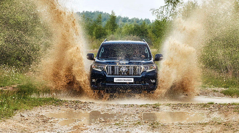 Land Cruiser Prado 170 в грязи