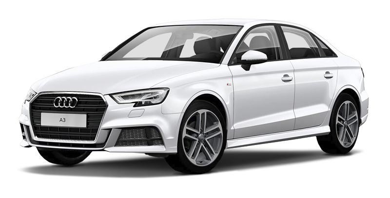 

Audi A3 2.0 (190 л.с.) 7RT AWD, Белый (ibis white)