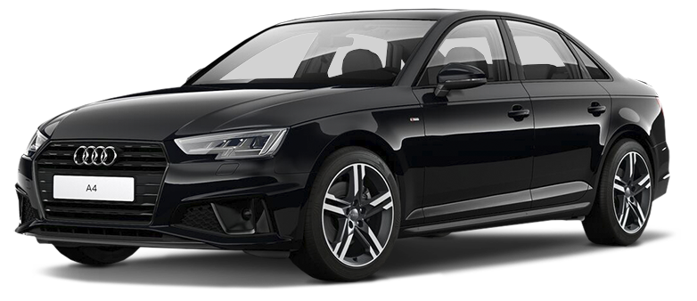 

Audi A4 2.0 (190 л.с.) 7RT AWD, Чёрный;металлик (mythos black)