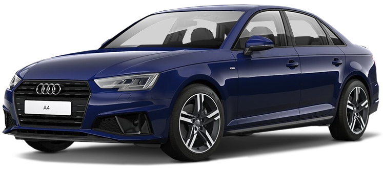 

Audi A4 2.0 (249 л.с.) 7RT AWD, Синий;металлик (navarra blue)