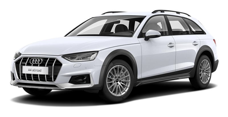 

Audi A4 allroad 2.0 (249 л.с.) 7RT AWD, Белый;металлик (glacier white)