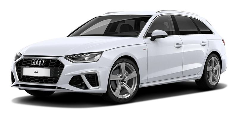 

Audi A4 Avant 2.0 (190 л.с.) 7RT FWD, Белый;металлик (glacier white)