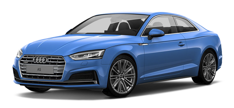 

Audi A5 2.0 (190 л.с.) 7RT AWD, Синий (turbo blue)