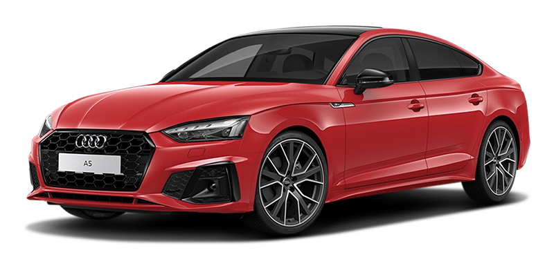 

Audi A5 Sportback 2.0 (249 л.с.) 7RT AWD, Красный;металлик (tango red)