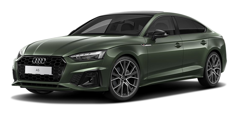 

Audi A5 Sportback 2.0 (249 л.с.) 7RT AWD, Зеленый;металлик (district green)