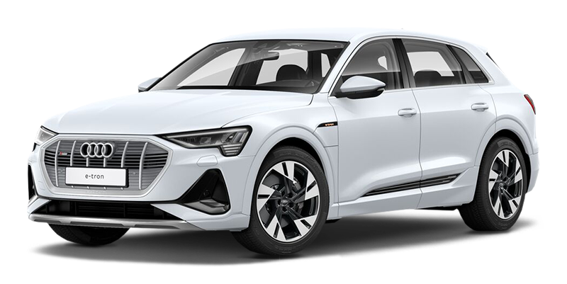 

Audi e-tron 0.0 (360 л.с.) 5CVT AWD, Белый;металлик (glacier white)