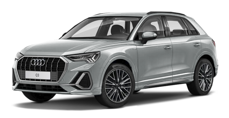

Audi Q3 1.4 (150 л.с.) 7RT FWD, Серебристый;металлик (floret silver metallic)