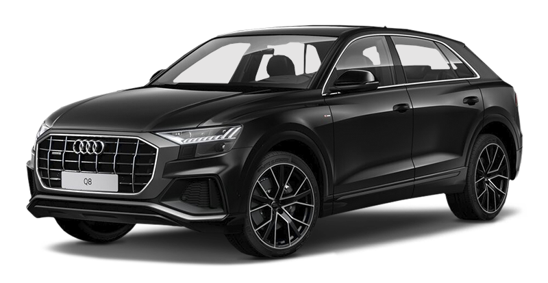 

Audi Q8 3.0 (340 л.с.) 8AT AWD, Чёрный (night black)