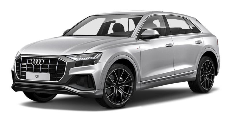 

Audi Q8 3.0 (340 л.с.) 8AT AWD, Серебристый;металлик (floret silver metallic)