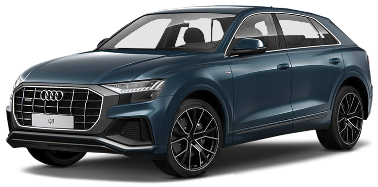 

Audi Q8 3.0 (340 л.с.) 8AT AWD, Синий;металлик (galaxy blue)