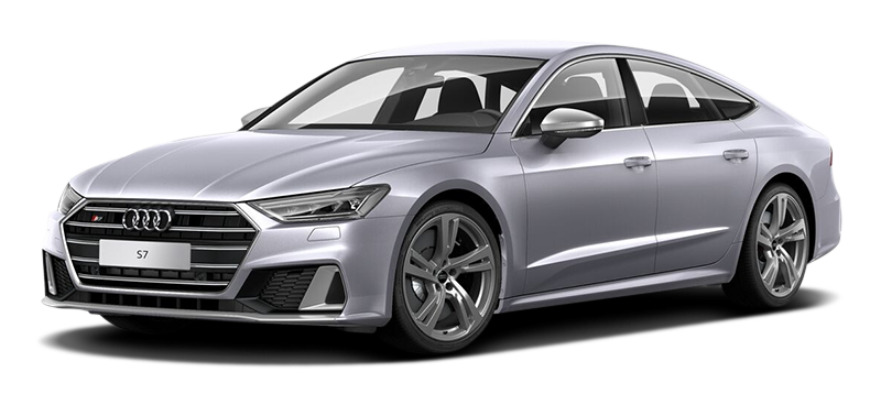 

Audi S7 2.9 (450 л.с.) 8AT AWD, Серебристый;металлик (floret silver metallic)