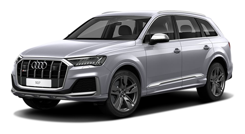 

Audi SQ7 4.0 (422 л.с.) 8AT AWD, Серебристый;металлик (floret silver metallic)