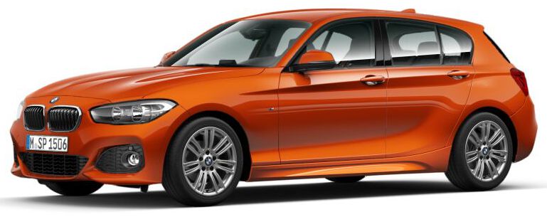

Bmw 1 1.5 (136 л.с.) 8AT RWD, Sunset orange