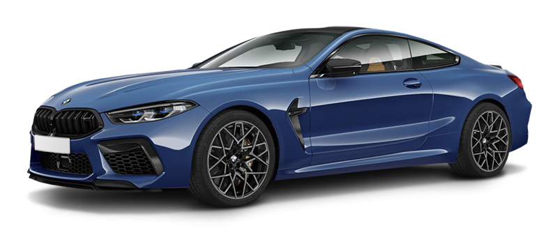 

Bmw M8 Coupe 4.4 (600 л.с.) 8AT AWD, Синий соник