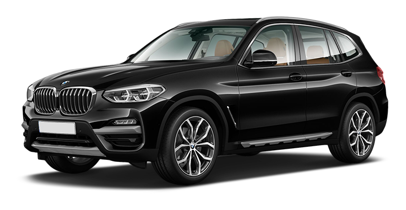 

Bmw X3 2.0 (184 л.с.) 8AT AWD, Black saphire (черный сапфир металлик)