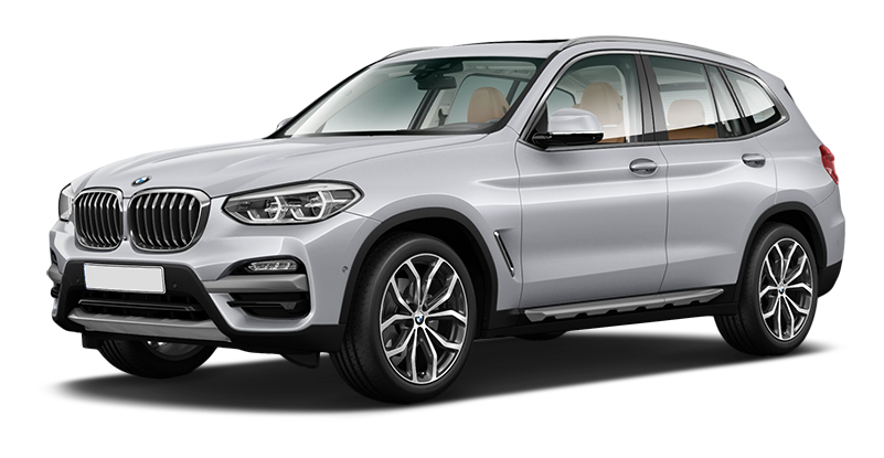 

Bmw X3 3.0 (249 л.с.) 8AT AWD, Серебристый ледник