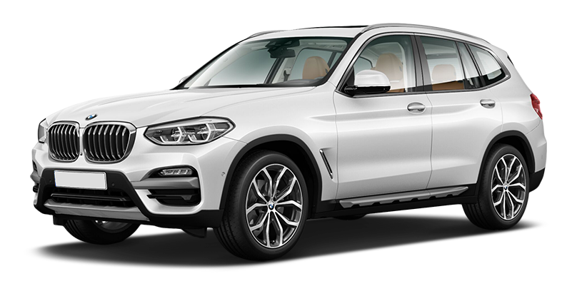 

Bmw X3 2.0 (190 л.с.) 8AT AWD, Белый минерал