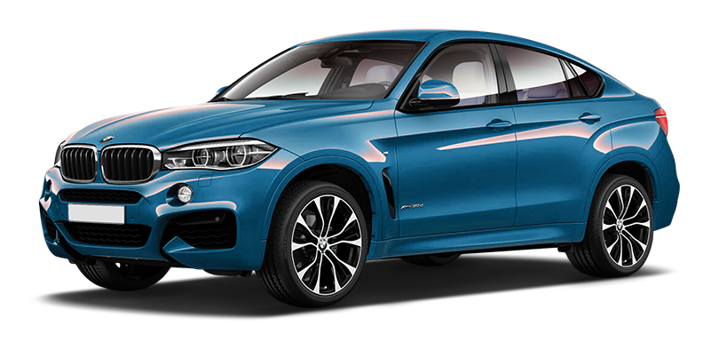 

Bmw X6 3.0 (313 л.с.) 8AT AWD, Голубой лонг-бич