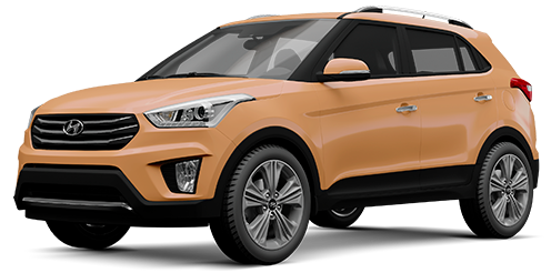 

Hyundai Creta 1.6 (123 л.с.) 6MT AWD, Sunset orange