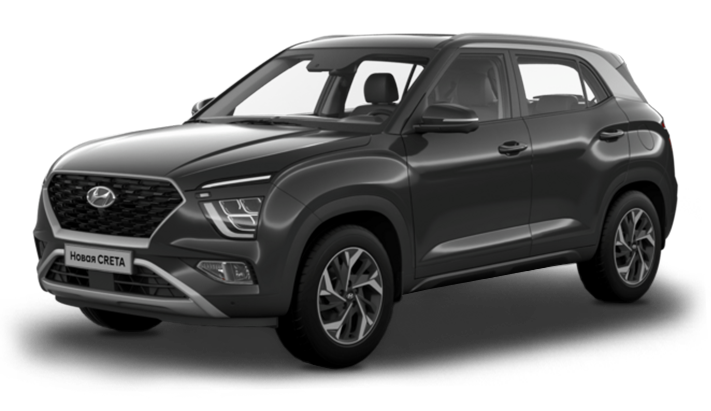 

Hyundai Creta 2.0 (150 л.с.) 6AT FWD, Черный / phantom black