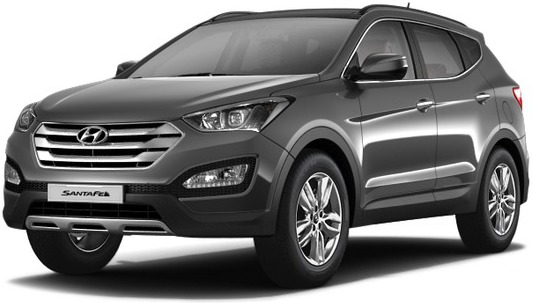 

Hyundai Santa Fe 2.4 (171 л.с.) 6AT AWD, Titanium silver metallic (серый металлик)