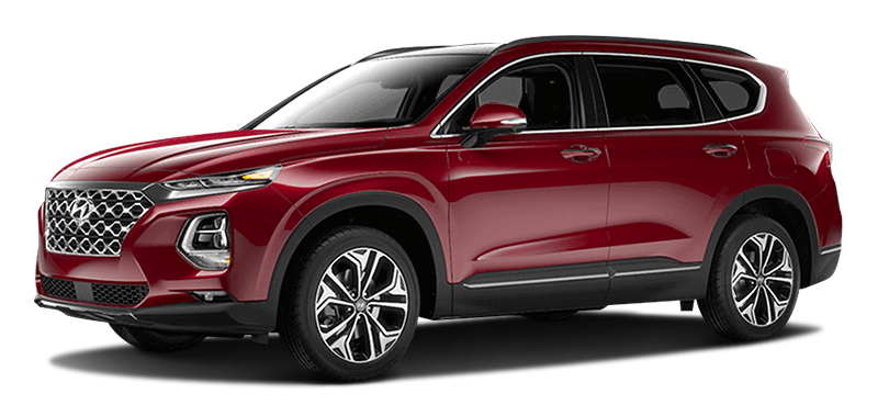 

Hyundai Santa Fe 2.2 (200 л.с.) 8AT AWD, Красный / horizon red