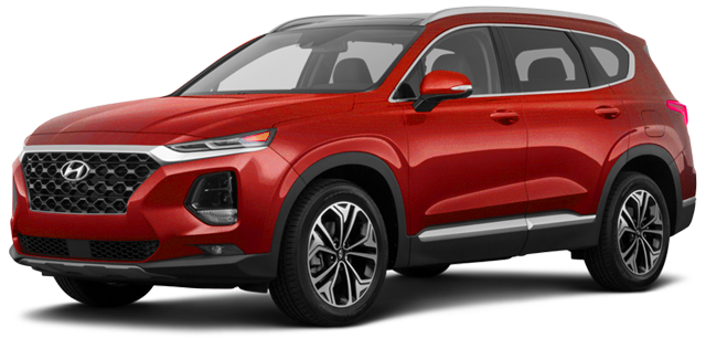

Hyundai Santa Fe New 2.2 (200 л.с.) 8AT AWD, Красный / horizon red
